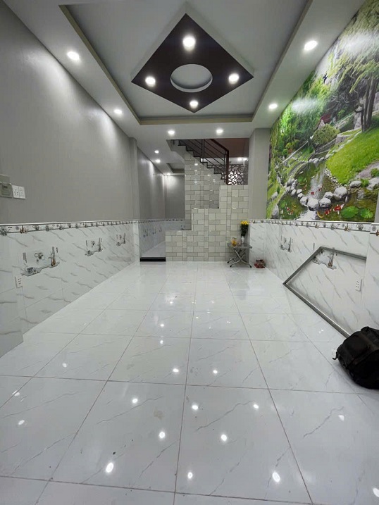 QUẬN 6 ~ HẺM XE TẢI CÁCH 1 CĂN RA VÕ VĂN KIỆT NGAY BÌNH TIÊN - 4x11M - 3 TẦNG - NHÀ MỚI TINH - Ảnh chính